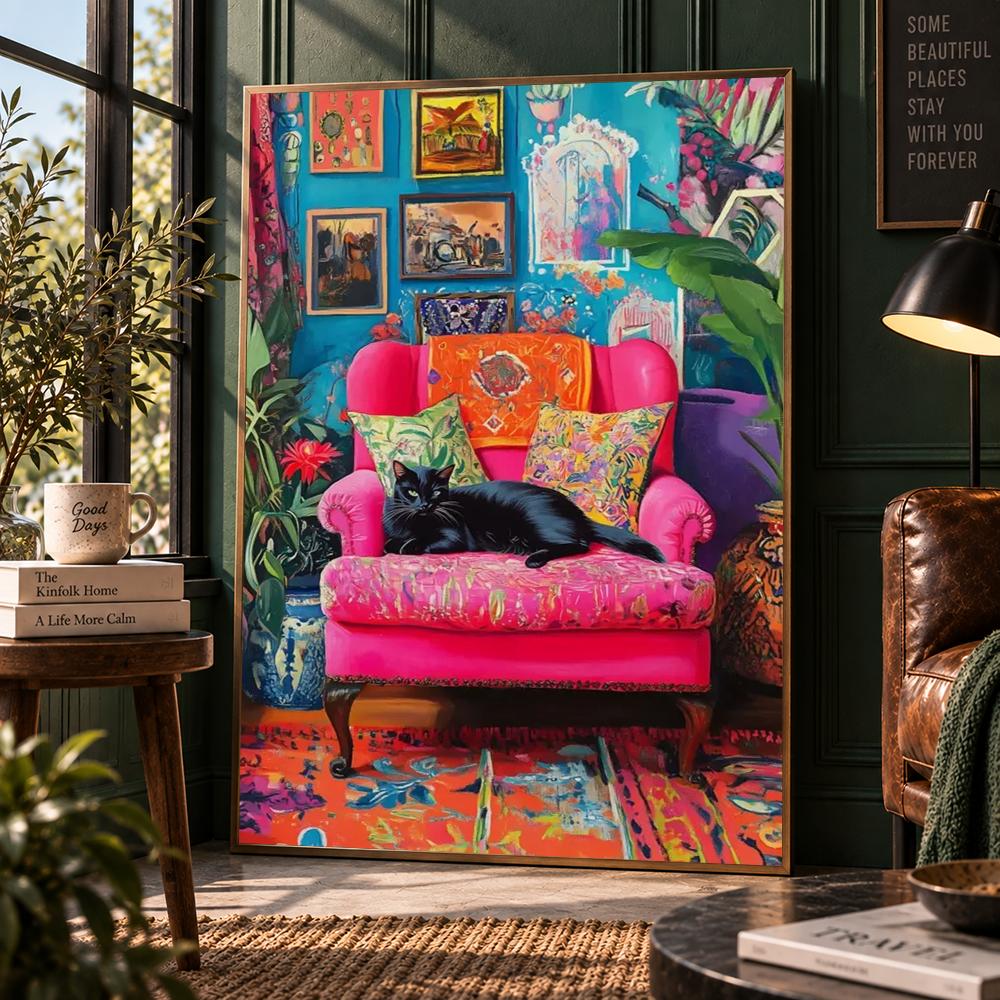 Fiddle Leaf Fig - بوهو بوتانيكال ملصق شجرة التين ذات