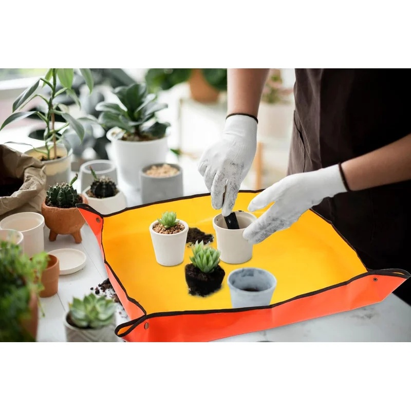 Repotting Mat - حصيرة كبيرة لزراعة النباتات، صينية زراعة