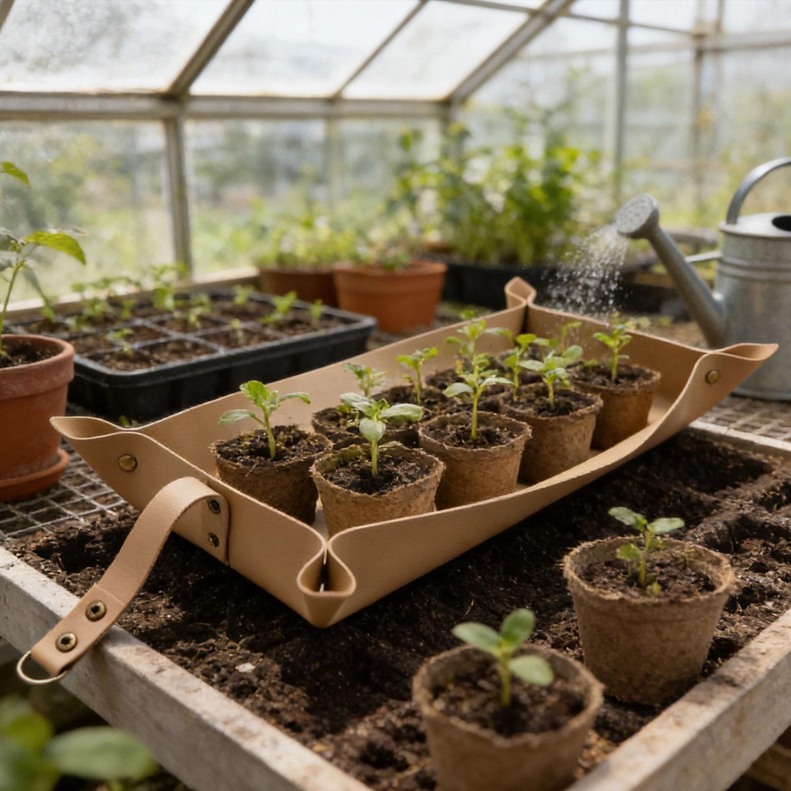 حصيرة إعادة زراعة النباتات، صي - مراجعة Repotting Mat وسعره