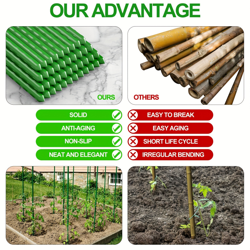 حصص حدائق متعددة الأغراض ، دعا - مراجعة Plant Support Stake وسعره