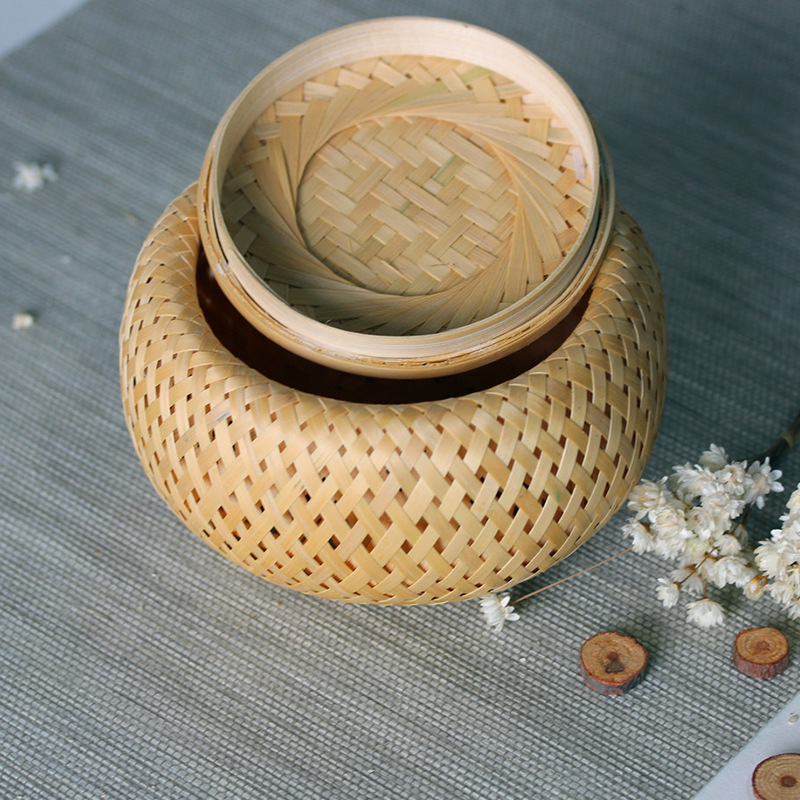 سلة صغيرة منسوجة من الخيزران،  - مراجعة Terracotta Pot وسعره