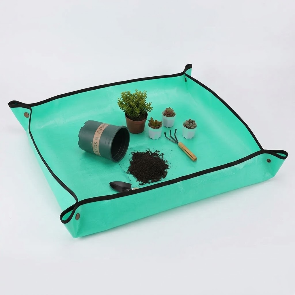 حصيرة مقاومة للماء لزراعة النب - مراجعة Repotting Mat وسعره