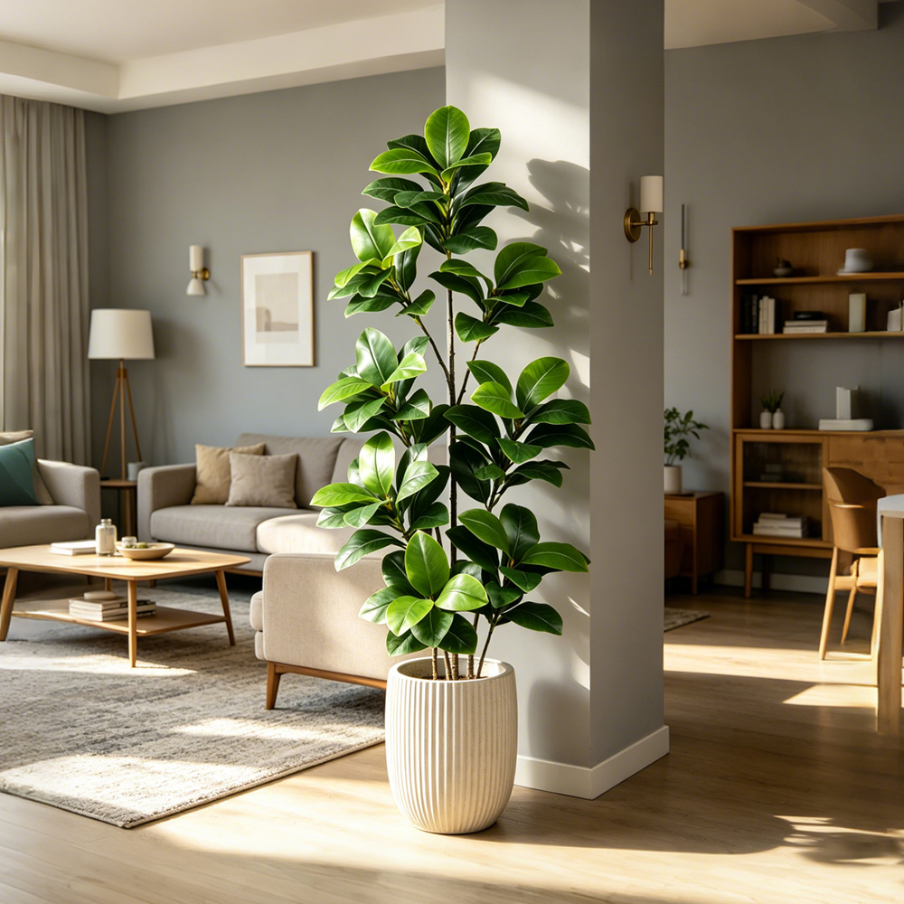 شجرة بانيان صناعية كبيرة بطول  - مراجعة Fiddle Leaf Fig وسعره