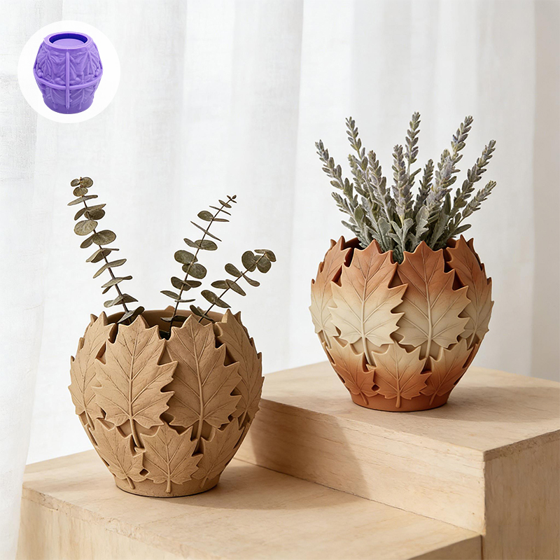 قالب سيليكون فني على شكل أوراق - مراجعة Terracotta Pot وسعره
